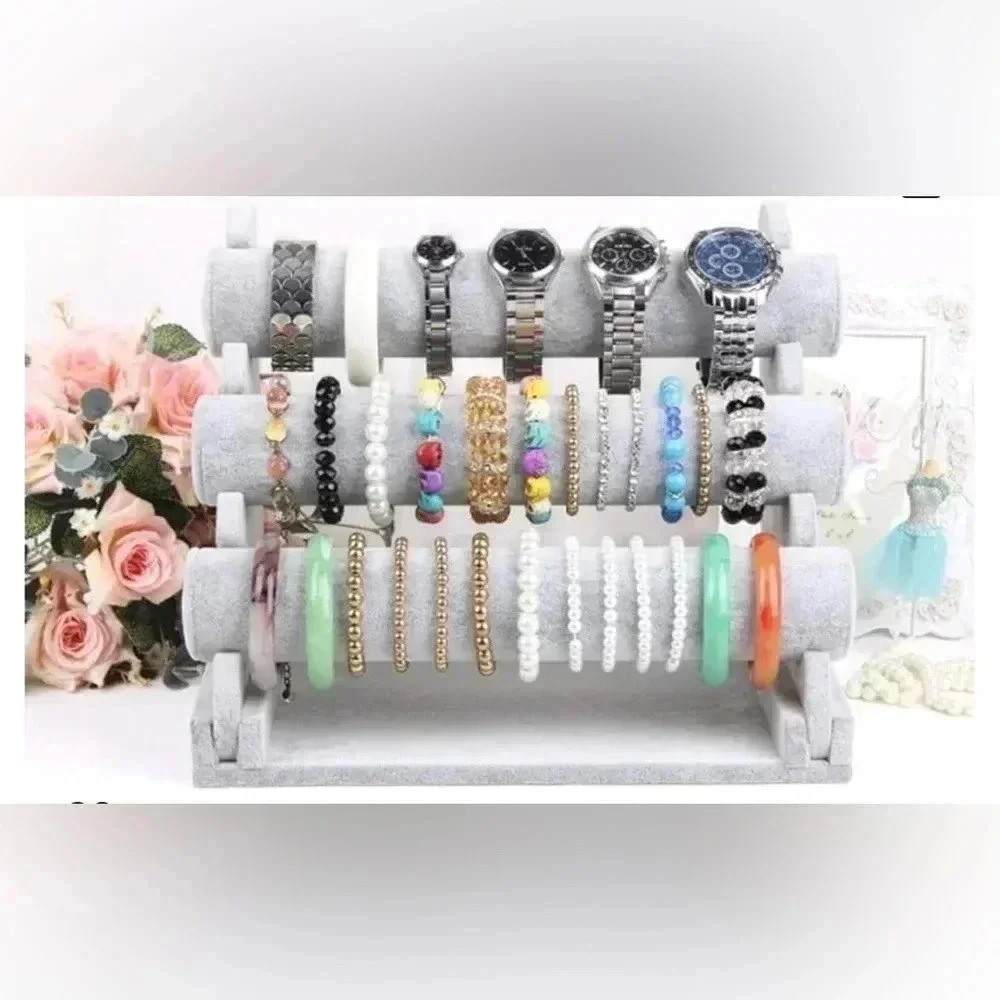 Triple Holder Jewelry Display - Picture 2 of 3